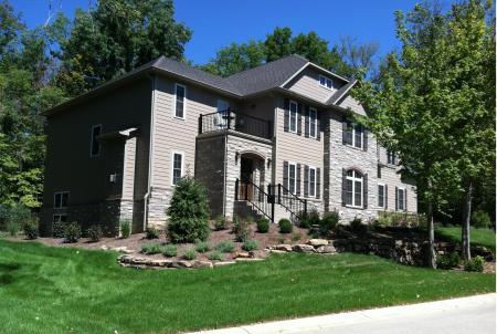 Zionsville New Home Landscaping and Sod